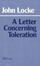 Cover of "A Letter Concerning Toleration"