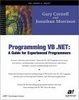 Cover of Programming VB .NET
