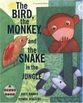 The Bird, The Monkey, And The Snake In The Jungle