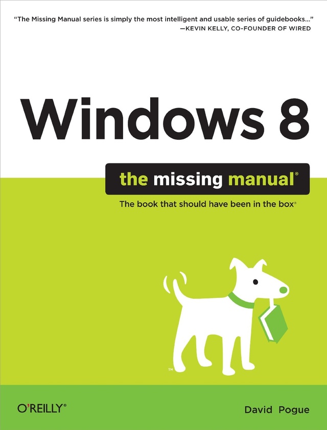 更多有關 Windows 8: The Missing Manual 的事情 更多有關 Windows 8: The Missing Manual 的事情