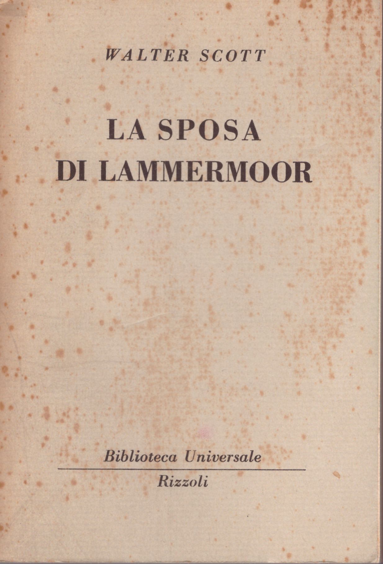 More about La sposa di Lammermoor