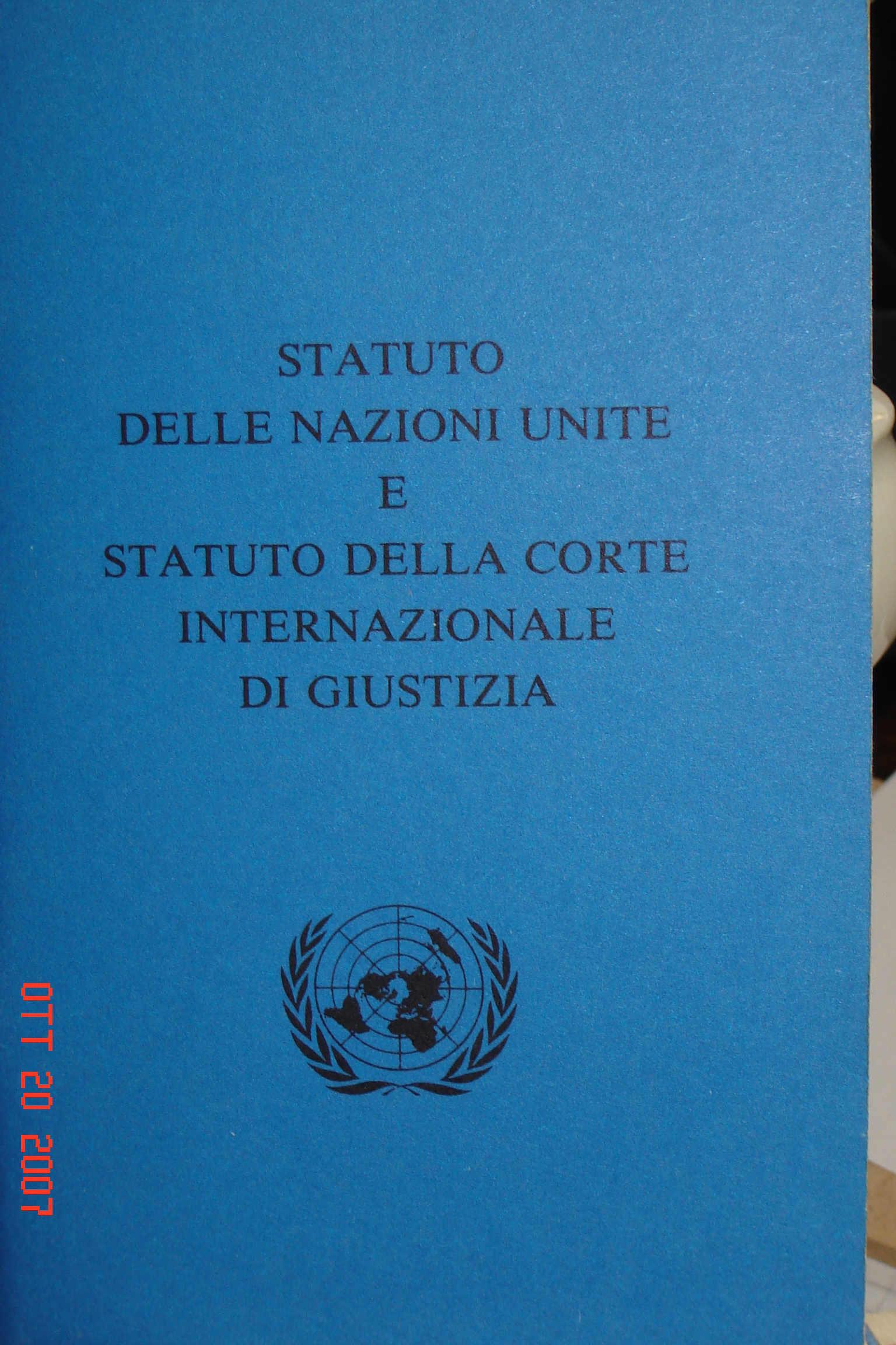 Statuto Delle Nazioni Unite E Statuto Della Corte