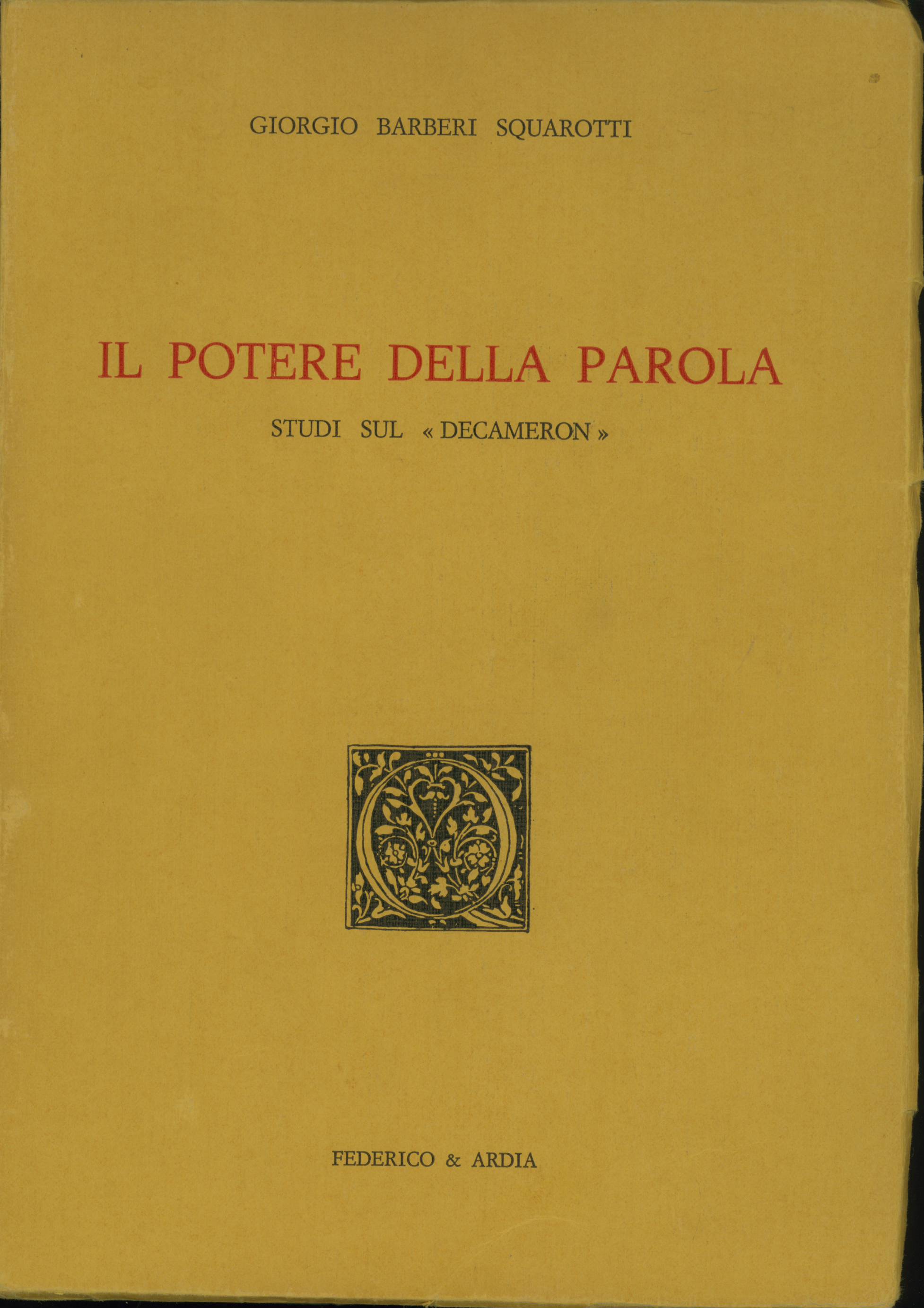 Il potere della parola Bàrberi Squarotti Anobii