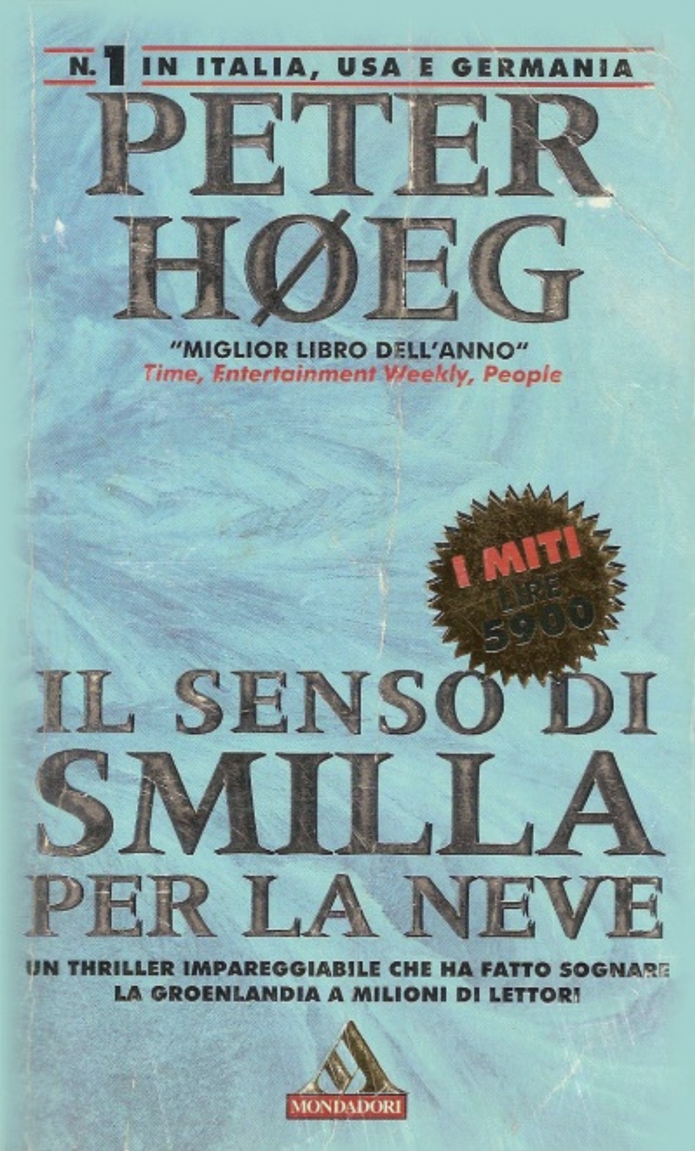 Il Senso Di Smilla Per La Neve Libro