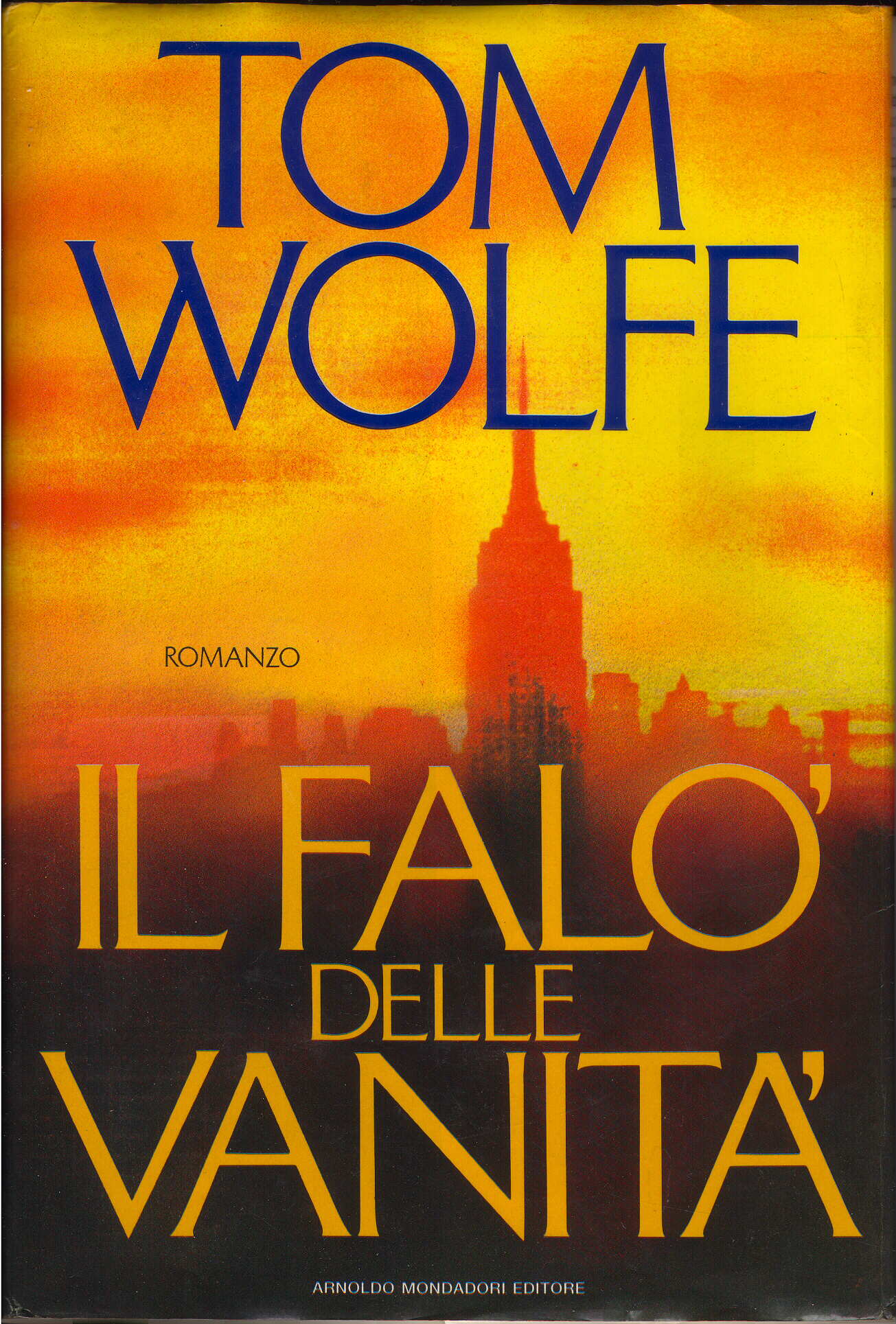 Il Wolfe De Il Falo Delle Vanita