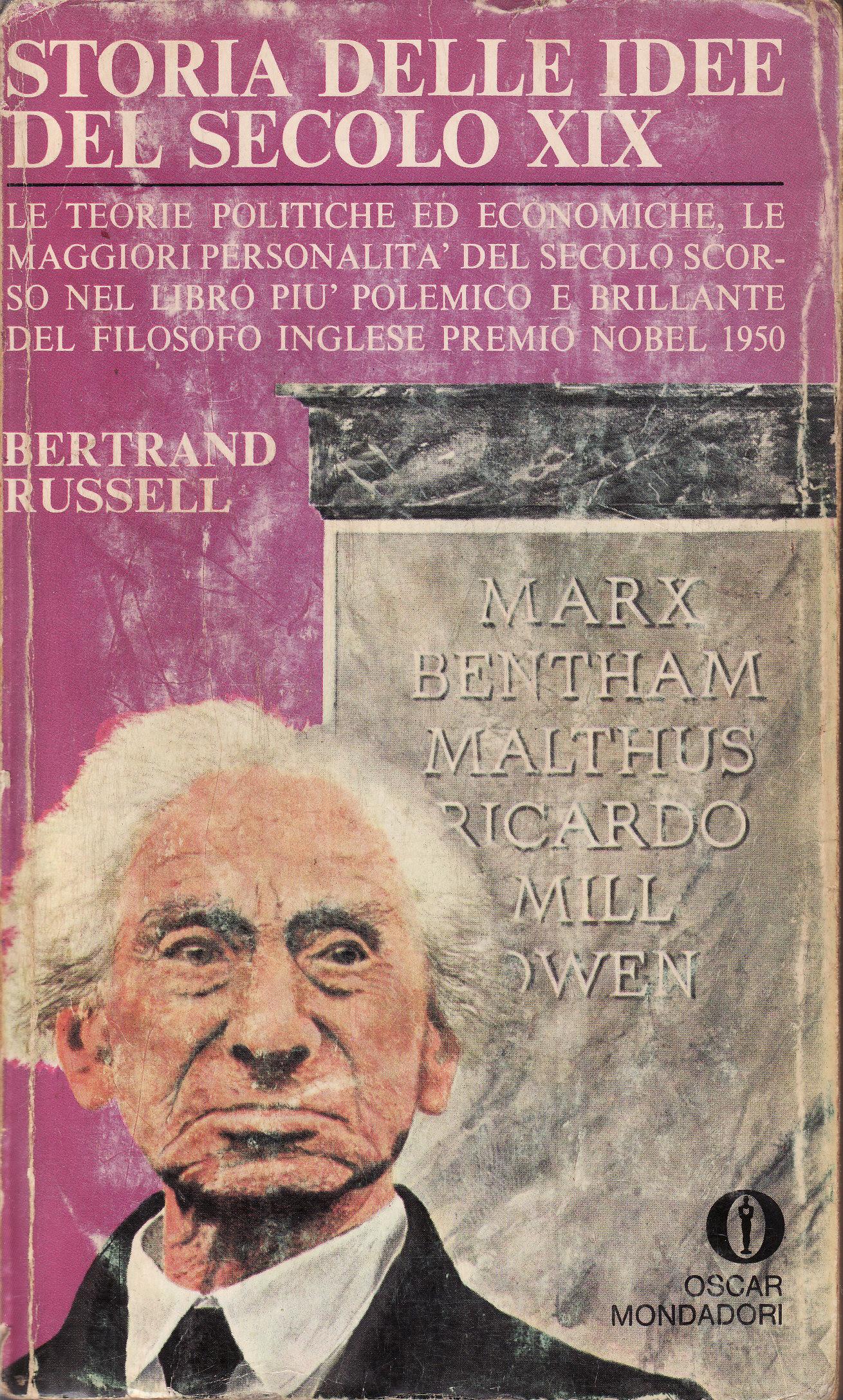 Storia delle idee del secolo XIX Bertrand Russell Anobii