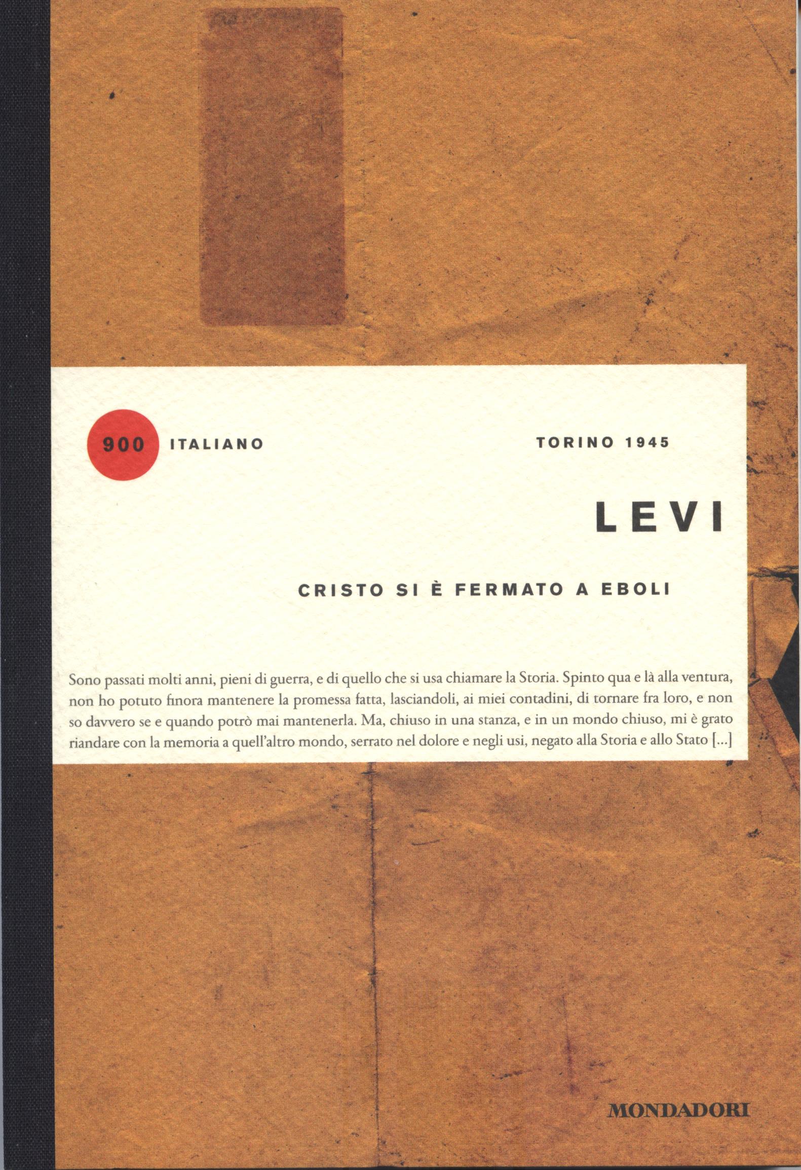 Carlo Levi Cristo Si è Fermato A Eboli