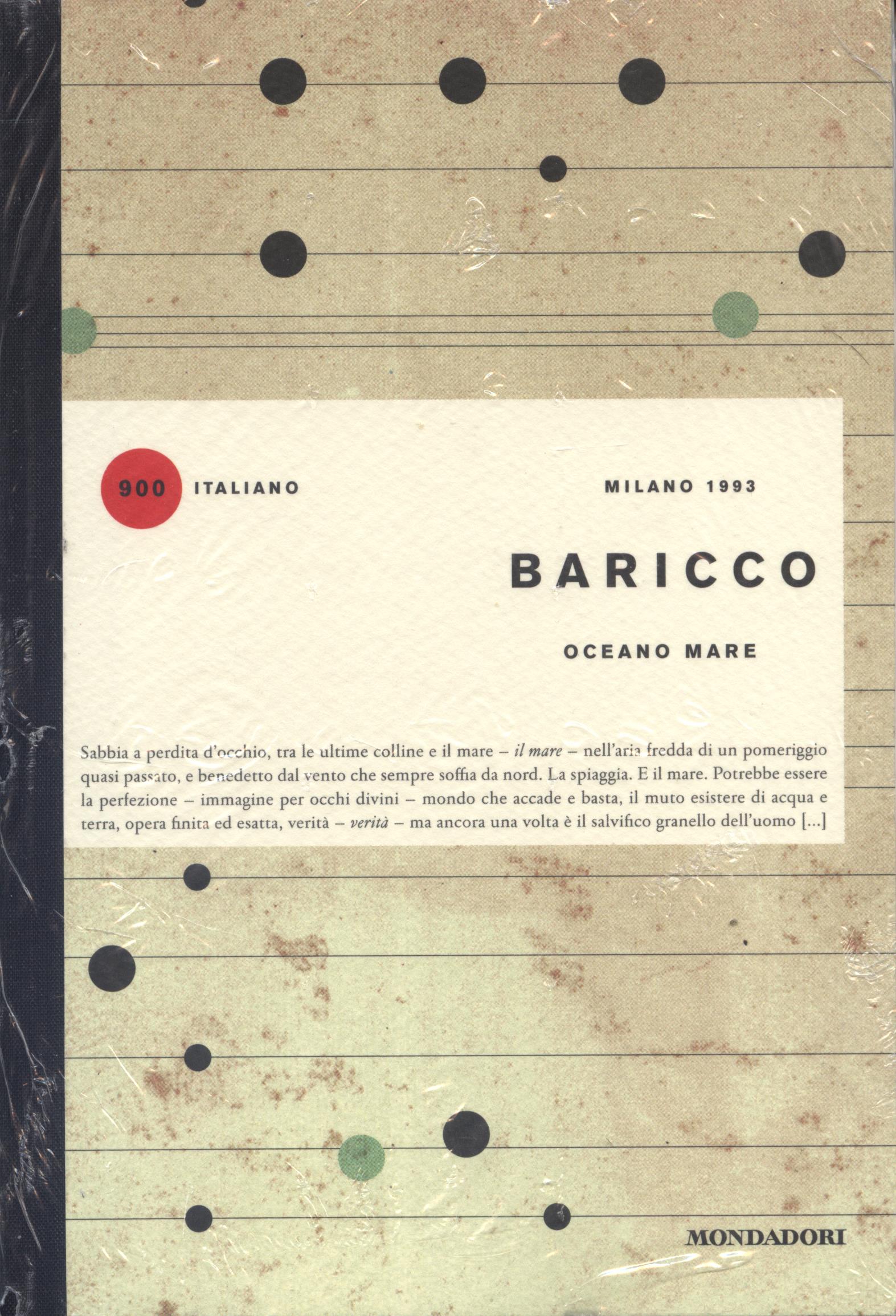 Oceano Mare Alessandro Baricco 1744 Recensioni